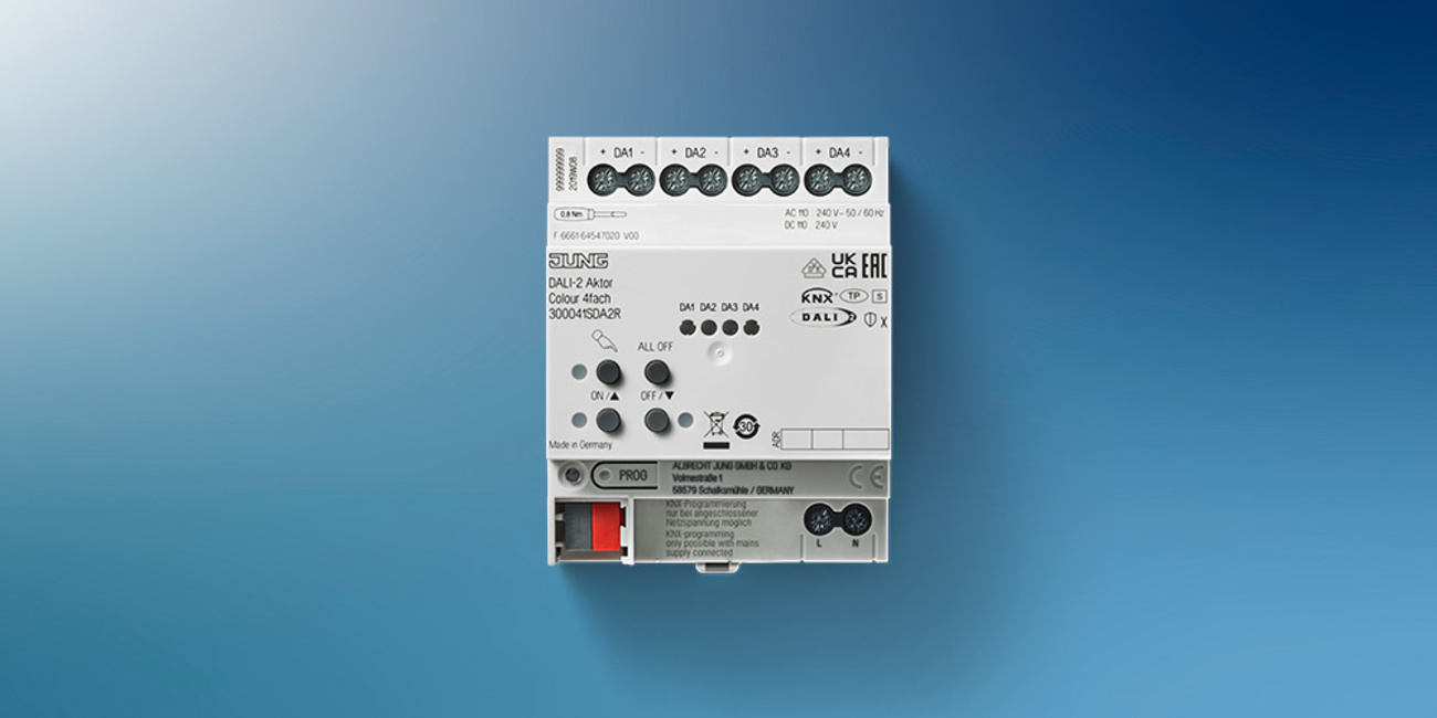 KNX DALI 2 Gateway Colour bei Elektro Tischler Reinhard in Oberschneiding